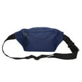 thumbnail image 3 of DALIX Fanny Pack w/ 3 Pockets Traveling Belt Pouch Waist Wallet Concealer Navy Blue, 3 of 5