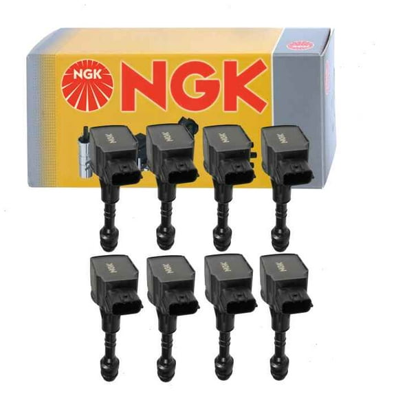 8 pc NGK Ignition Coils compatible with Nissan Armada 5.6L V8 2005-2006