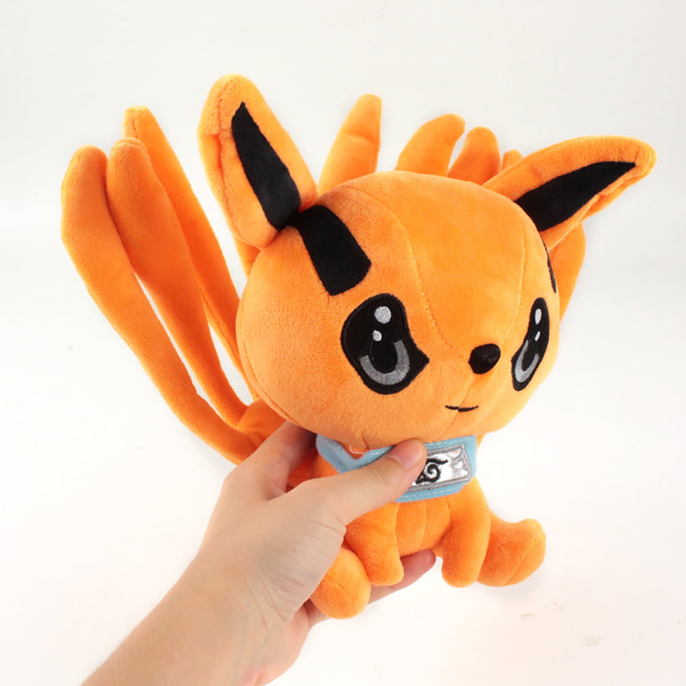 Anime Naruto Uzumaki Kyuubi Kurama Nine-tails Fox Soft Plush Toy Doll