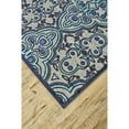 thumbnail image 3 of Feizy Saphir Callo Modern Damask, Tan/Taupe/Blue, 7'6" x 10'6" Area Rug Sheen Fade Resistant Bohemian & Eclectic Ikat Floor Rug for Living room Bedroom, 3 of 5