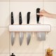 thumbnail image 2 of 1pc Knife Holder, Wall-mounted Household Utensils Rack, Knife Holder, Knife Hook, Integrated Storage Rack, Multi-functional Kitchen Knife Storage Rack, Kitchen Accessories, 2 of 5