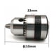 thumbnail image 4 of B12 Drill Chuck Metal with Wrench 5mm Steel Shaft Mount Key Type Drill Chuck for Lathe Electric Drill, 4 of 5