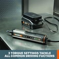 thumbnail image 3 of Worx WX240L Tournevis Sans Fil 4V 3 Vitesses, 3 of 5