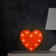 thumbnail image 4 of Xihbxyly Lámpara de Corazón para San Valentín, Diseño Romántico En Forma de Corazón, Luz de Noche a Pilas, Ideal para Decorar Dormitorios y Salas de Estar, Como Propuesta de Matrimonio o Como Regalo,, 4 of 7