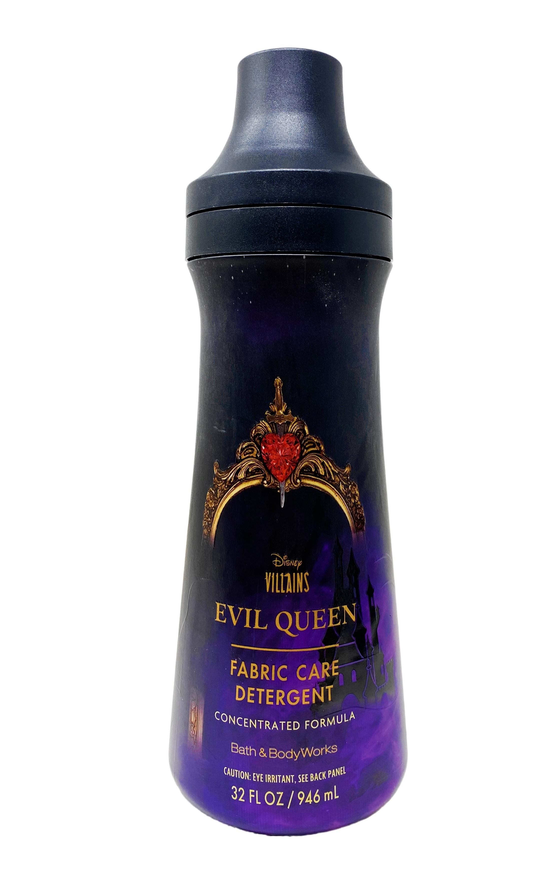Bath & Body Works Disney Villains Collection Evil Queen Fabric Care Detergent with a Natural Oats Mini Soap.