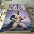 thumbnail image 1 of Hamilton Conjunto de sábanas temático, trío de piezas, cómodo y amigable con la piel, diseño único, regalo de decoración para el hogar para familiares, amigos y fans,173cm *218cm, 1 of 6