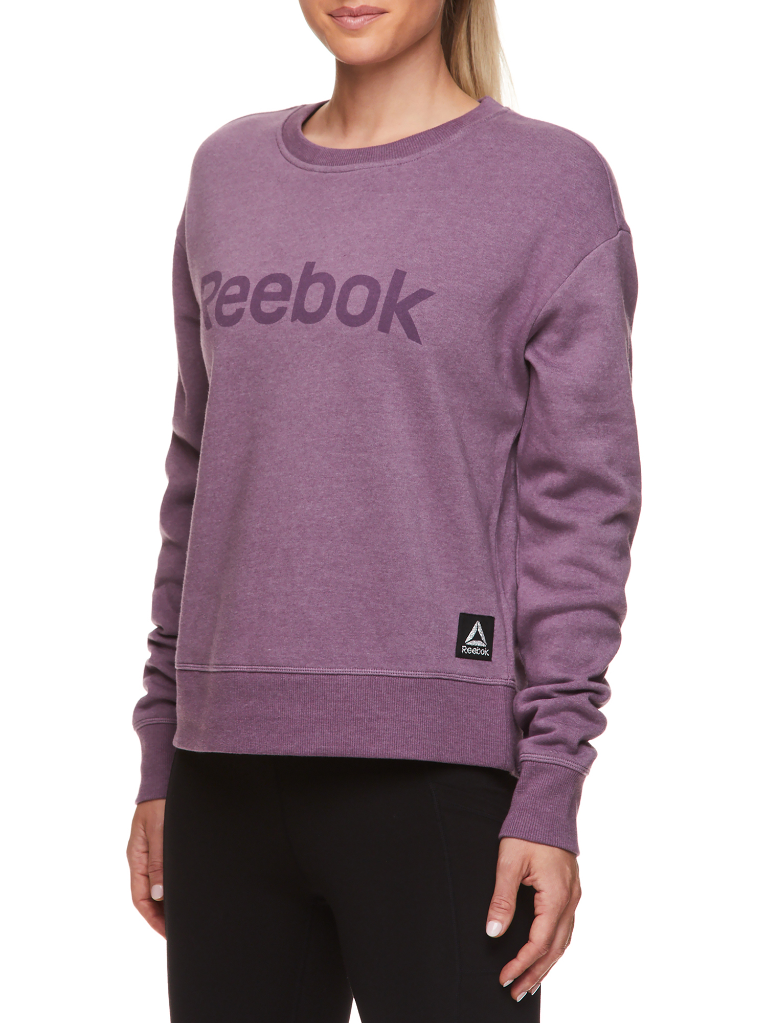 Reebok Womens Cozy Crewneck Sweatshirt with Graphic - image 3 of 4