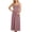 Wine, variant on XiYing Sundresses for Women, Women's Maternity Solid Sleeveless Maxi Dress, Stretchy A-Line for All Trimesters, Floor-Length Square Neck, Casual Flowy Style, One Size Fits ,
