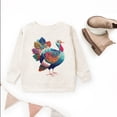thumbnail image 3 of Turkey Patchwork Print - Youth Graphic Sweatshirt, 3 of 10