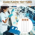 thumbnail image 3 of 30PCS Clear Test Tubes with Cork Stoppers Plastic Test Bottle Storage Bottle for Scientific Experiments ( Plastic Test Tube), 3 of 9