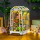 thumbnail image 4 of Kit de RincóN de Libros, Casa en Miniatura DIY con Luz LED, Estante para Libros, DecoracióN de InsercióN, Sujetalibros de Madera, Kit de Pasatiempo Artesanal, 4 of 5