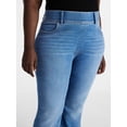 thumbnail image 4 of Terra & Sky Women's Plus Size Pull On High Rise Bootcut Jeggings, 31" Inseam, Sizes 0X-4X, 4 of 5