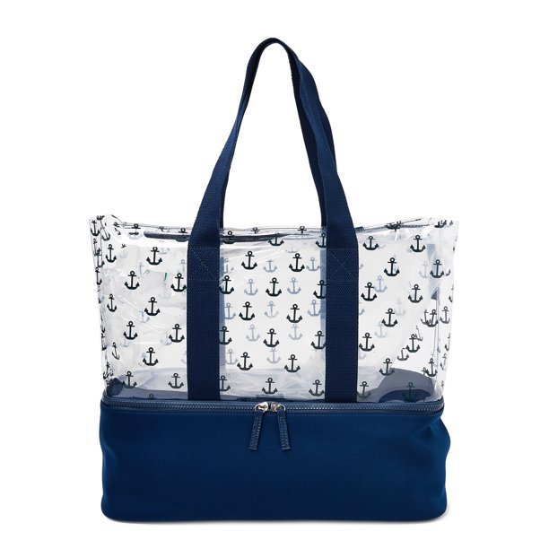 No Boundaries No Boundaries Beach Elevated Zip Bottom Cooler Tote