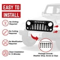 thumbnail image 3 of American Modified Gladiator Grille for 2007 to 2018 Jeep Wrangler JK, 3 of 7