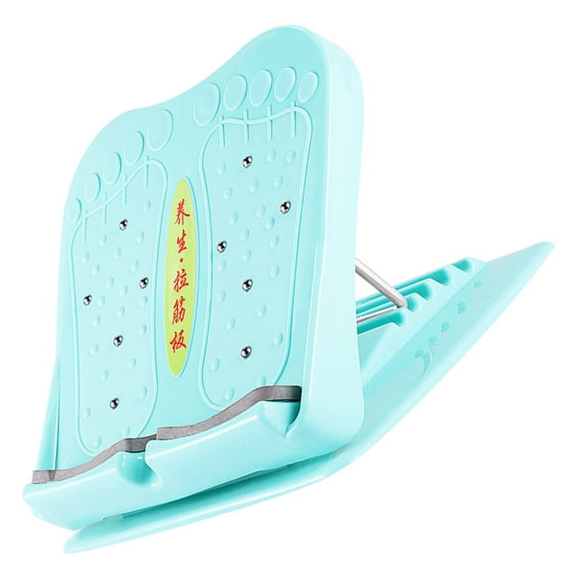 AURARMLET 1Pc Foldable Adjustable Blue ABS Foot Calf Incline for Home Fitness