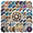 6A, variant on Mechanical Gear Stickers, Waterproof Gear Sticker for Water Bottle Laptop Phone Cases Planner Skateboard Luggage Helmet Party Favor Decor, Ideal for Adults Teens Teacher Rewards