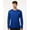 Royal, variant on AllPro 48400 Pro-Lock Performance Long Sleeve T-Shirt-Atlantic Blue-XS