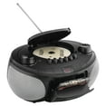 thumbnail image 3 of Reproductor de CD portátil Memorex AM/FM con casete negro, 3 of 8