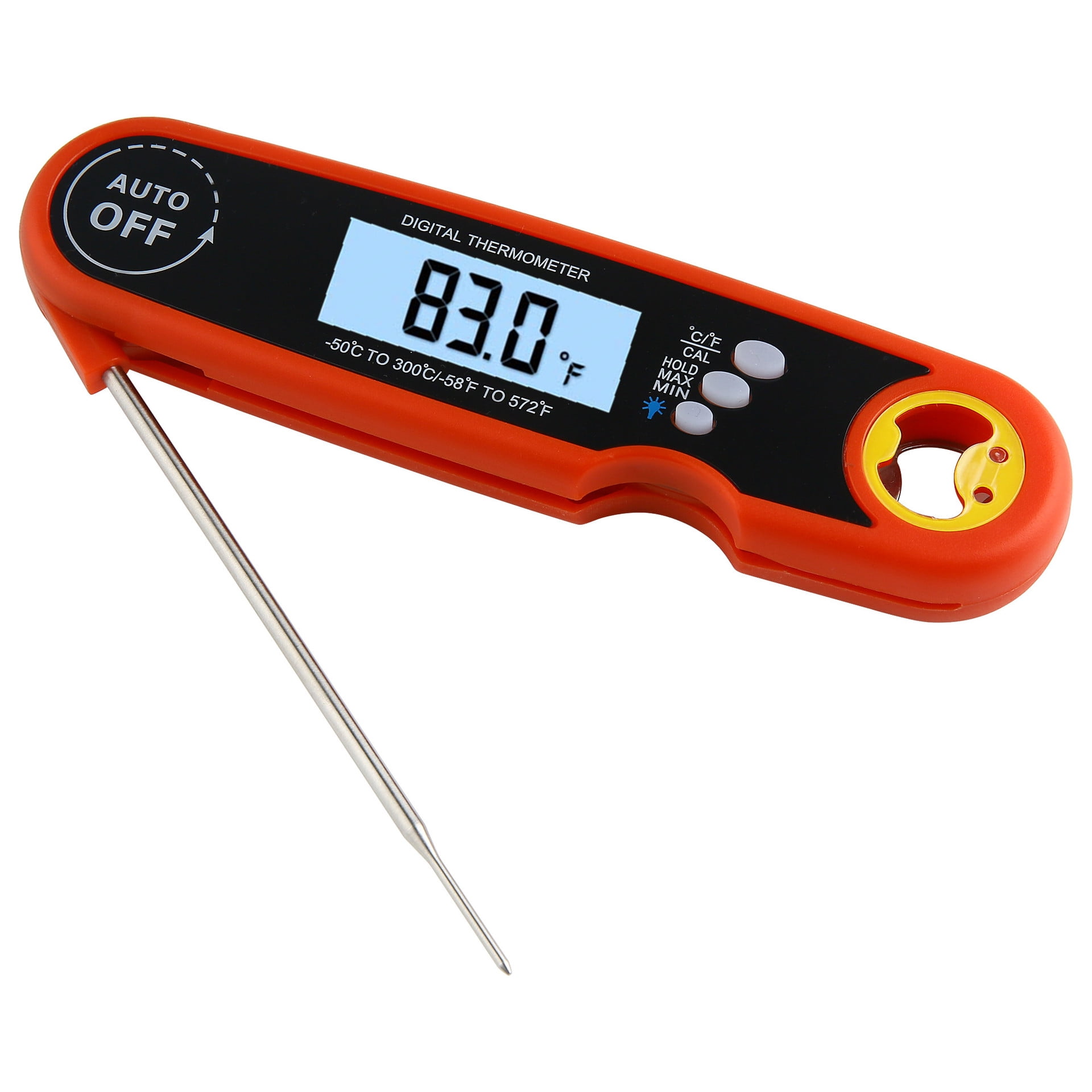 LAATIKUI Meat thermometer food grill measurement waterproof probe thermometer