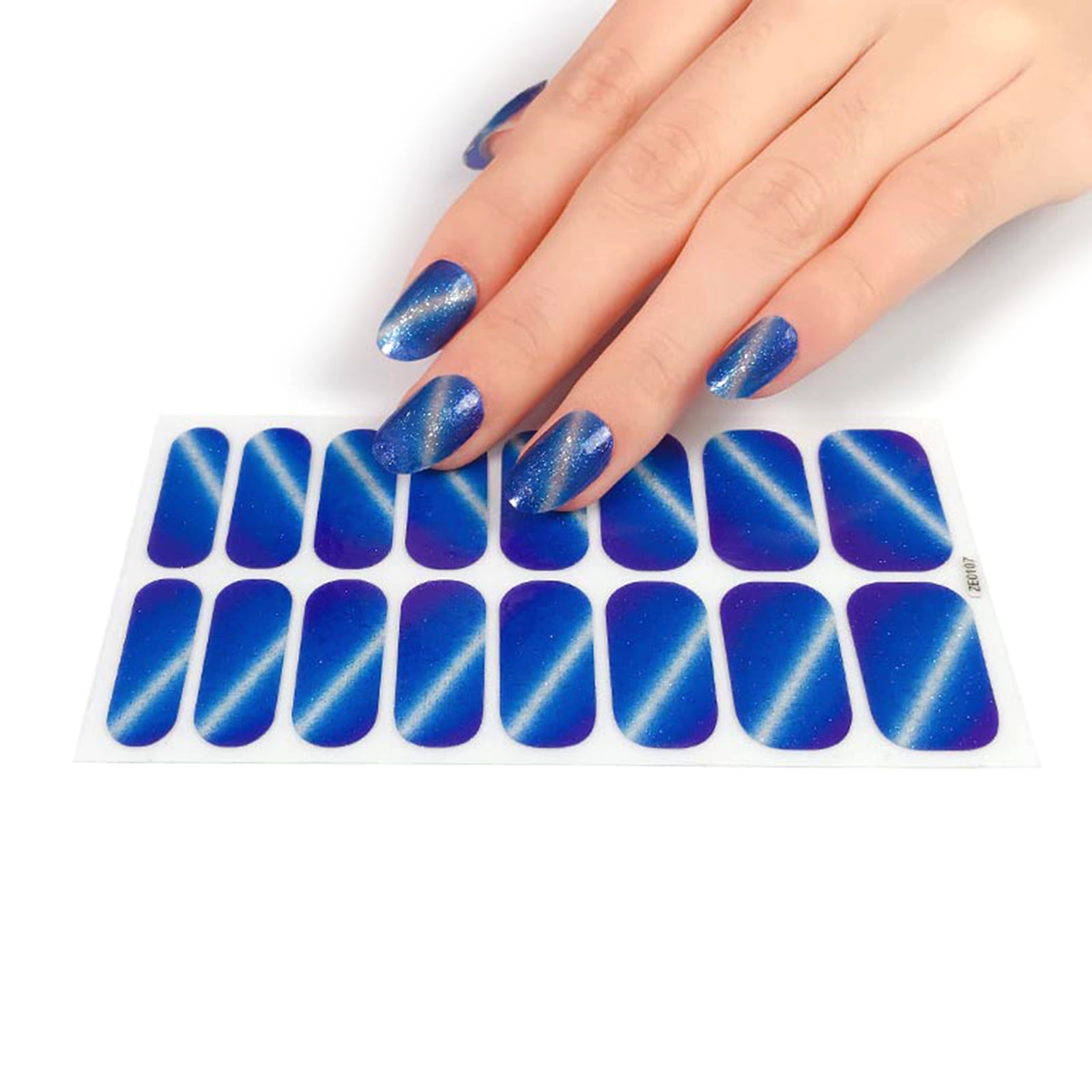 ExtremeWin Multi Full Nail Wraps Nail Polish Stickers Semi Cured Gel ...