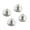 Silver, variant on 4Pcs Portable Earring Backs for Studs Ear Pendant Replacement Backings Fall Protections Designs Ear Rings Backing
