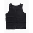 thumbnail image 2 of Men's Abdominal Slimming Vest Body Shaping Double-Breasted Shaper Shapewear Tight Sports Shaper M Size, 2 of 3