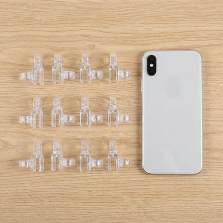 MOKKHNB 12Pcs Plastic Aquarium Hose Clips for Stable Fish Tank Water Pipe Management