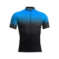 thumbnail image 3 of Yaoyar Men's Cycling Bike Jersey Short Sleeve with 3 Rear Pockets- Moisture Wicking, Breathable, Quick Dry Biking Shirt, 3 of 4