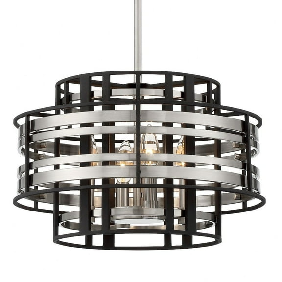 4 Light Pendant -Traditional Installation Minka Metropolitan N7984-420