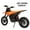 D3 3500W, variant on 6000W Motor HEZZO D3 Electric Dirt Bike for Adult Teens,Up to 44 mph,60V 30Ah Battary, 14" Wheels, Hydraulic Disc,Full Suspension,160NM E-Motorcycle