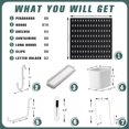 thumbnail image 4 of Pegboard Combination Kit .x .Wall Mounted Storage Set with Pegboards & Accessories Hanging Peg Boards Organizer, 4 of 4