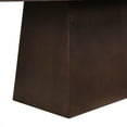 thumbnail image 5 of Christopher Knight Home 82" Pedestal Dining Table, Rectangular Seats 6-8, Solid Wood & MDF, Espresso, 5 of 8