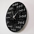 thumbnail image 2 of Reloj de pared con números de multiplicación y división, 30 cm, acrílico, 2 of 3