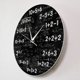 thumbnail image 2 of Reloj de pared con números de multiplicación y división, 30 cm, acrílico, 2 of 3