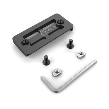 Warrior Tripods Mloc 3in Arca Plate, Aluminum
