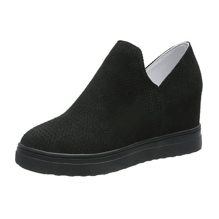 

fvwitlyh Slip On Sneakers Women Womens Slip On Sneakers Perforated Quilted Casual Shoes Fashion Walking Flats
