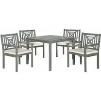 Safavieh Del Mar 5-Piece Dining Set, Multiple Colors