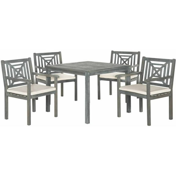 Safavieh Del Mar 5-Piece Dining Set, Multiple Colors