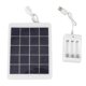 thumbnail image 1 of Solar Panel Battery Charger 3W 5V High Conversion Rate Efficient Output Portable Solar Cell for Outdoor Use, 1 of 4