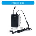 thumbnail image 3 of Cordless Recliner Power Pack 2600mAh ReChargingable with 2 Pin Connection, LED Readout, Included Adapter for Lift Chair Sofa Use, 3 of 9