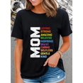 thumbnail image 1 of Funny Mother'S Mom Loving Strong Amazing Mother'S T-Shirt Graphic Casual Sports T-Shirt, 1 of 6