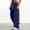 Dark Blue, variant on Jerdar Men's Baggy Sweatpants Elastic Waist Drawstring Wide Leg Sweatpants Casual Loose Baggy Joggers with Pockets