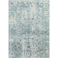 thumbnail image 1 of Ahgly Company Indoor Rectangle Mid-Century Modern Light Slate Gray Oriental Area Rugs, 5' x 8', 1 of 6