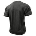 thumbnail image 5 of Erwazi Mens Tees Casual Henley Short Sleeve T-Shirts Vocation Hiking Travel Shirt, M, 5 of 5