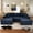 Blue (Left Facing Chaise), variant on Muumblus Modular Sectional Sofa, Oversized U-Shape Cloud Couch, Modern Corduroy Sleeper Couches for Living Room, No Assembly Required, Dark Grey (Left Facing Chaise)