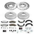 thumbnail image 3 of PowerStop Front and Rear Z36 Truck & Tow Brake Pad Rotor Drum and Shoe Kit Fits: CHEVROLET GMC Select Models K15262DK-36, 3 of 10