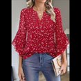 thumbnail image 4 of Tops de 3/4 Rojo XL, 4 of 8