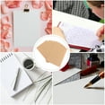 thumbnail image 4 of 50pcs 229x162mm Paper Envelope Blank Classic Plain Color Envelopes for Office School Business Letter Storage Envelope (Light Brown), 4 of 8