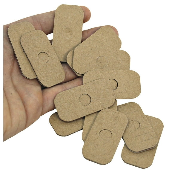 3416 pk12 2 Inch Cardboard Punch Foot Talon Craft Part Bird Toy