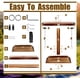 thumbnail image 4 of Juego de anzuelos y anillos RIXINC, juego de lanzar madera para adultos, 4 of 6